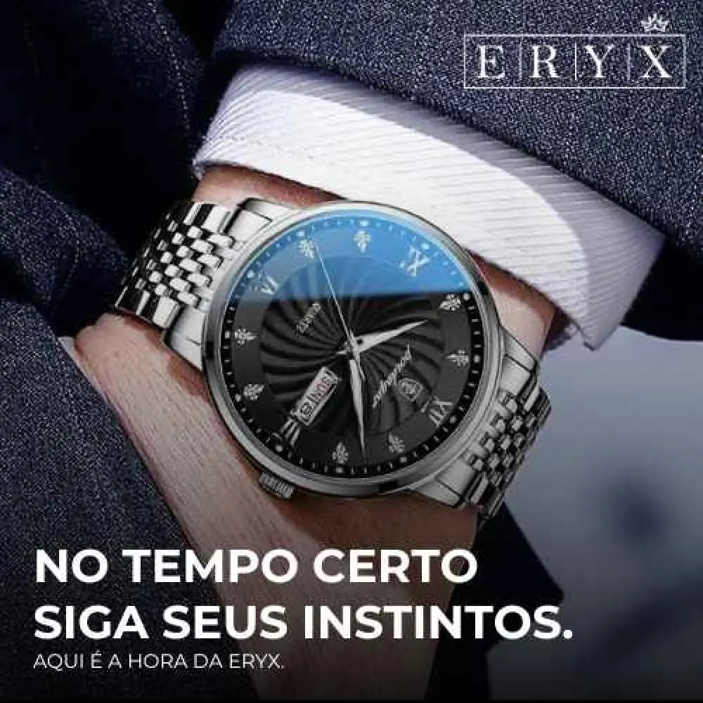 Relógio Masculino Quartzo Inox Rme001